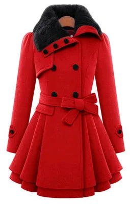 Marry Winter Slim Long Wool Sherpa Coat Cairns Closet