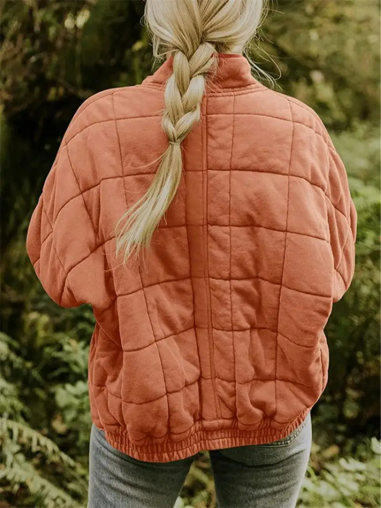 Spacious Oversized Down Jacket, Cozy