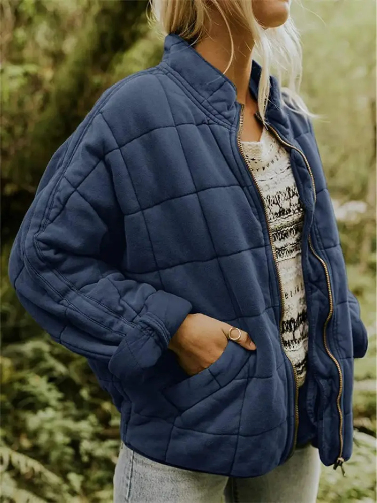 Spacious Oversized Down Jacket, Cozy