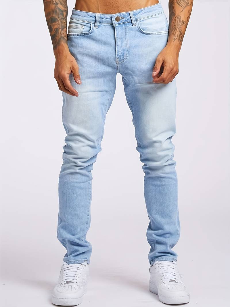 Men's Trendy Slim Fit Jeans | Stretchable