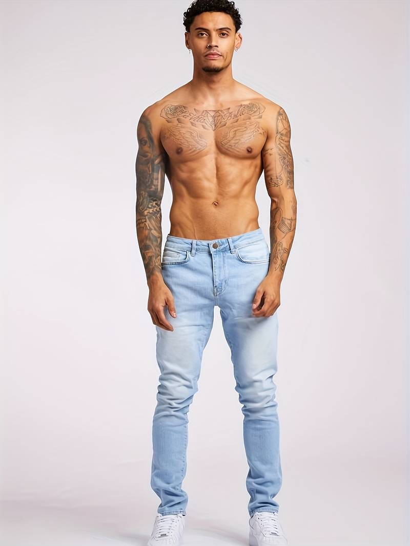 Men's Trendy Slim Fit Jeans | Stretchable
