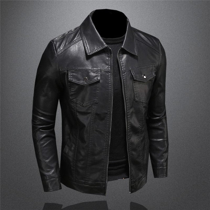 ETHAN | MEN'S LEATHER JACKET Cairns Closet