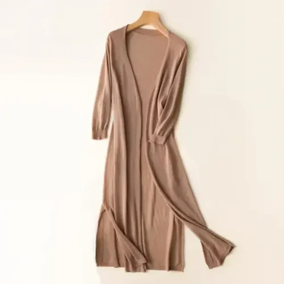 Women’s Lightweight Long Cardigan | Elegant Design