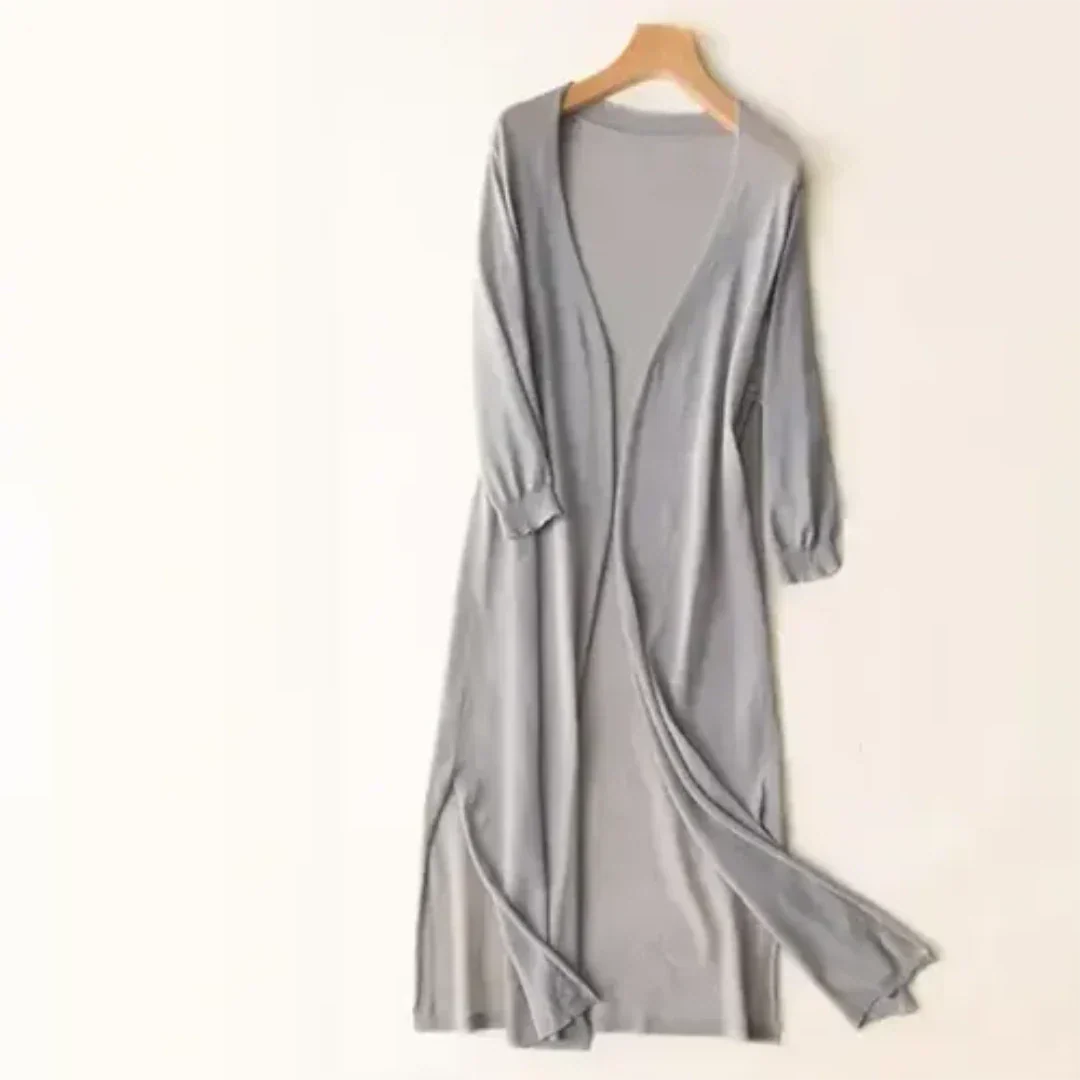 Women’s Lightweight Long Cardigan | Elegant Design
