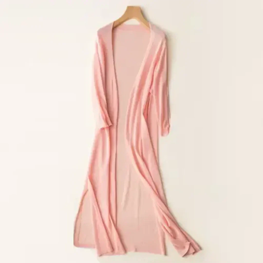 Women’s Lightweight Long Cardigan | Elegant Design