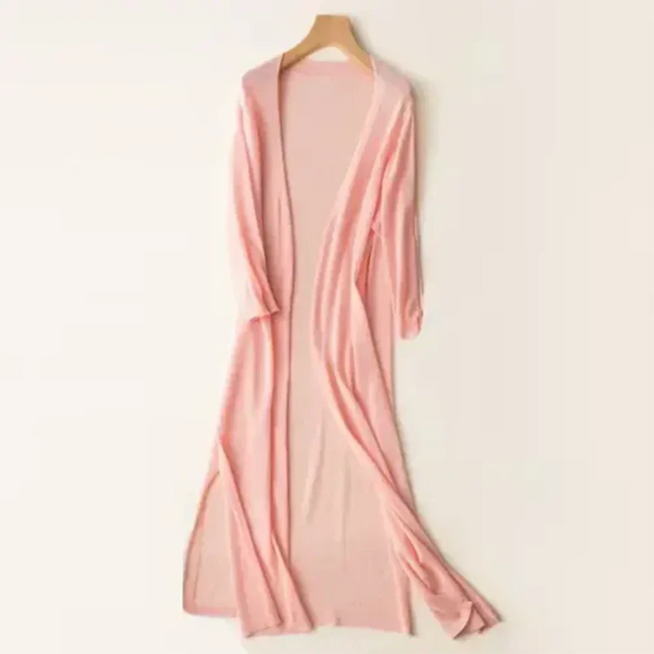 Women’s Lightweight Long Cardigan | Elegant Design