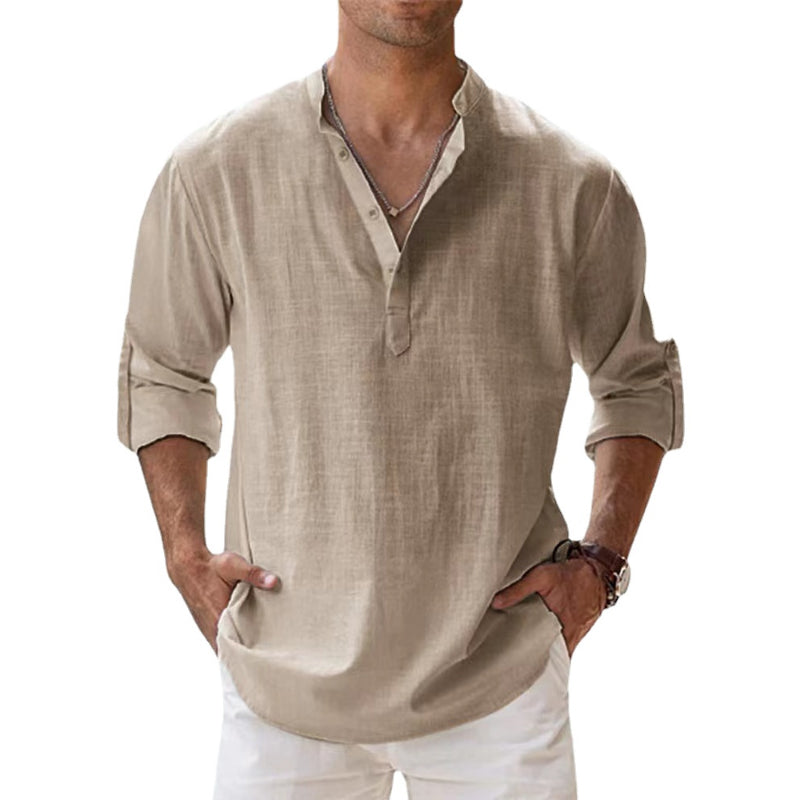 Diora™ | Airy Linen - Spring and Autumn Shirts for Breathable Men Cairns Closet