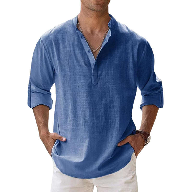 Diora™ | Airy Linen - Spring and Autumn Shirts for Breathable Men Cairns Closet