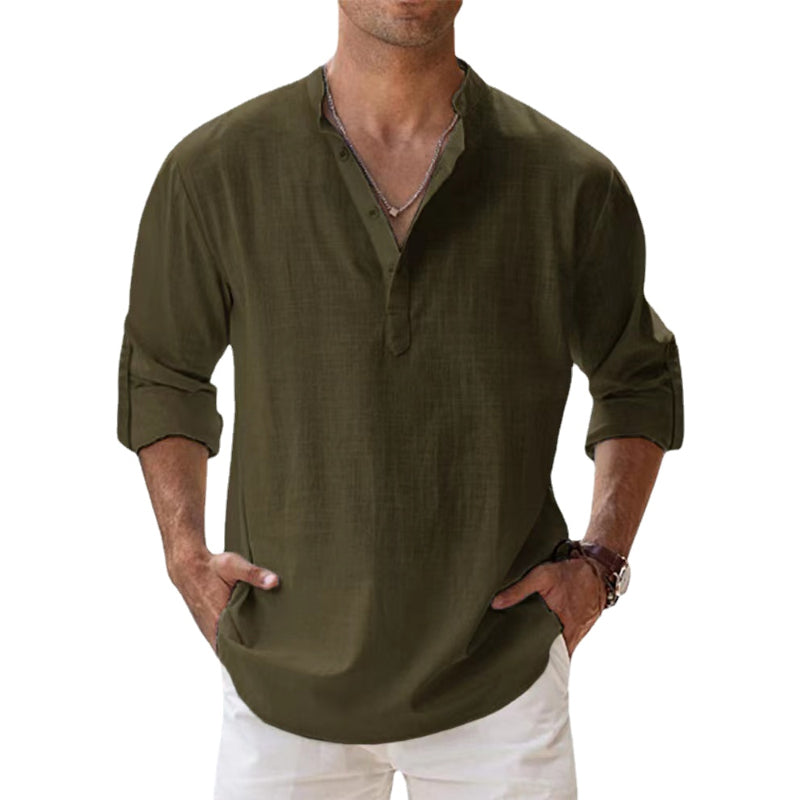 Diora™ | Airy Linen - Spring and Autumn Shirts for Breathable Men Cairns Closet