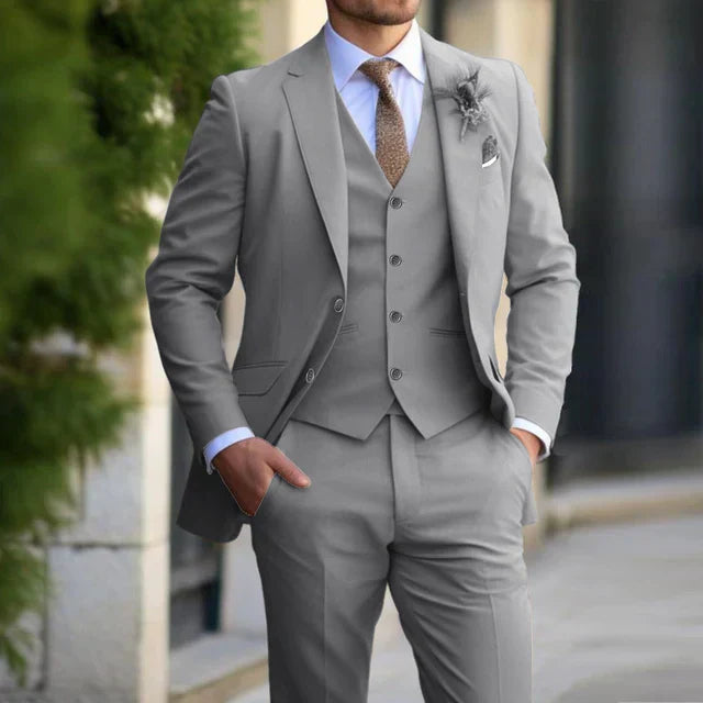 Men’s Stylish Wedding Suit | 3-Piece