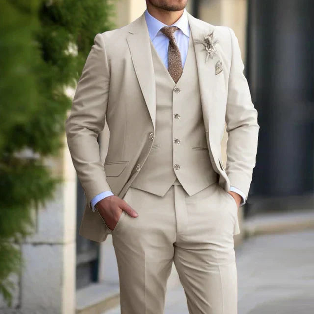 Men’s Stylish Wedding Suit | 3-Piece