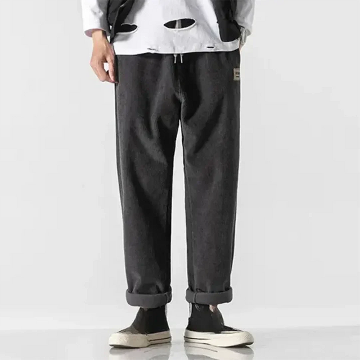 Men's Casual Extra Large Cord Pants | Comfortable Fit