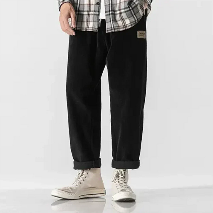 Men's Casual Extra Large Cord Pants | Comfortable Fit