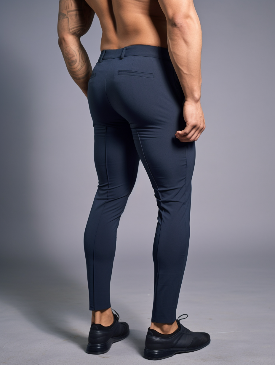 Novate: Wrinkle-Free Slim Fit Trousers Cairns Closet