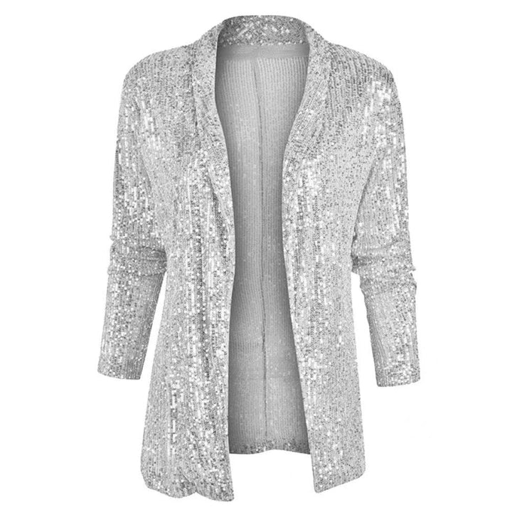Blazer brillant pour femme, pour soirée, pailleté