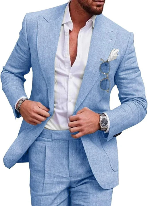 Men’s Formal Two-Piece Suit | Stylish
