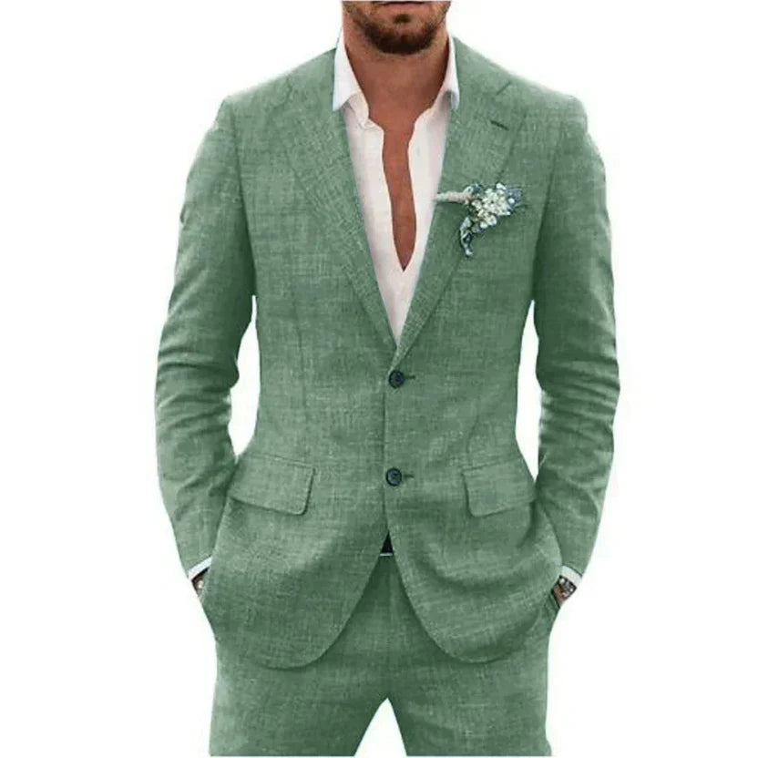 Men's Lightweight Summer Suit, Stylish Design