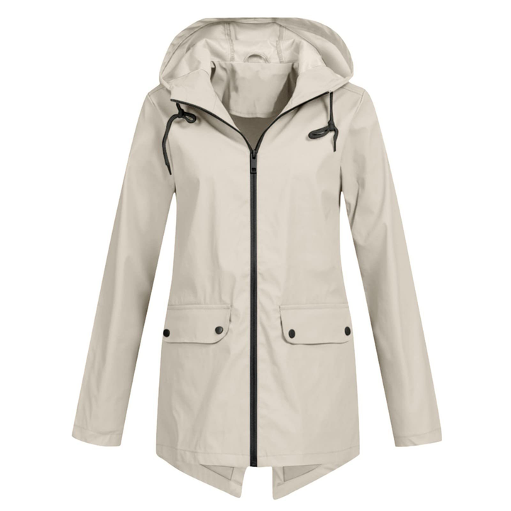 Women's Waterproof Hooded Jacket, Lightweight