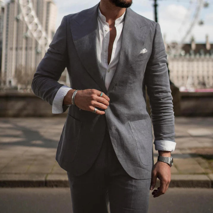 Men’s Formal Two-Piece Suit | Stylish