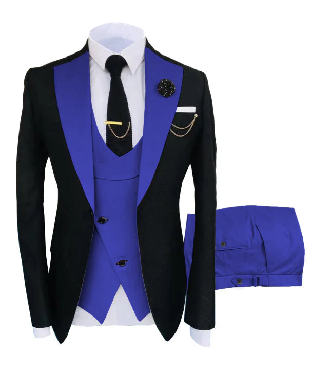Men’s Elegant 3-Piece Suit | Formal