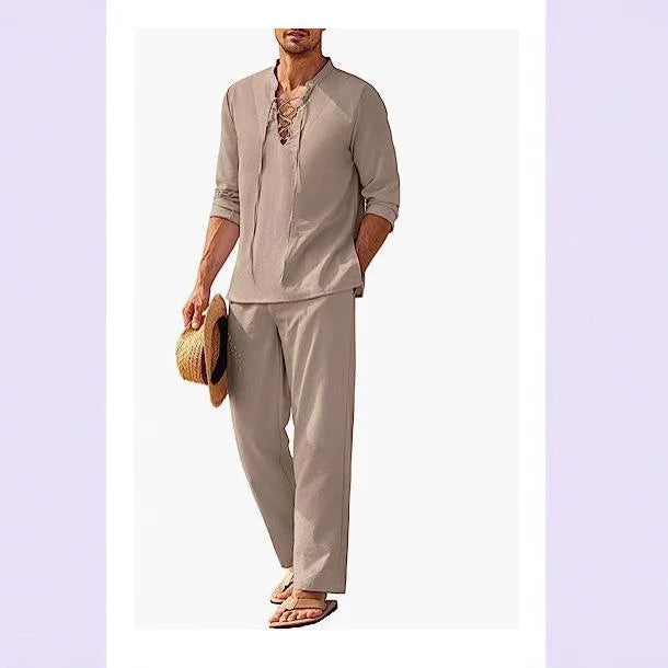 Men’s Casual Boho Set | Summer