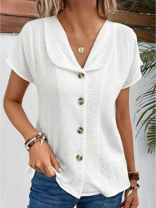 Alayna™ - The Airy Wrap Blouse