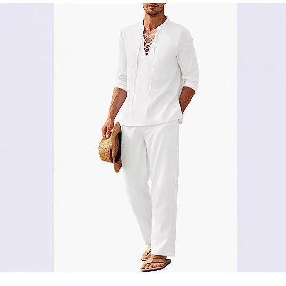 Men’s Casual Boho Set | Summer
