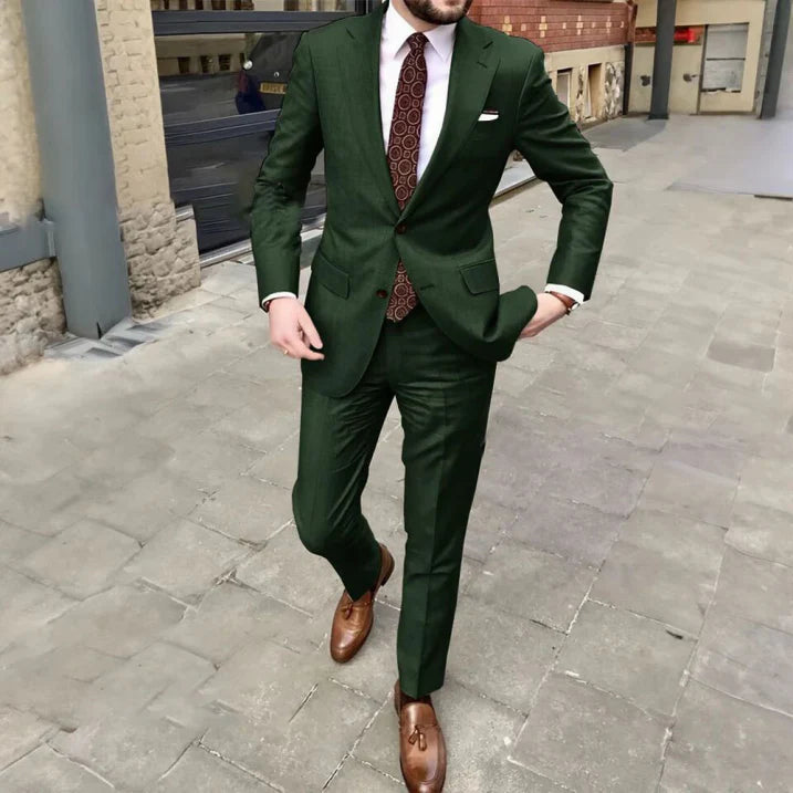 Men's Stylish Wedding Suit, 2-Piece