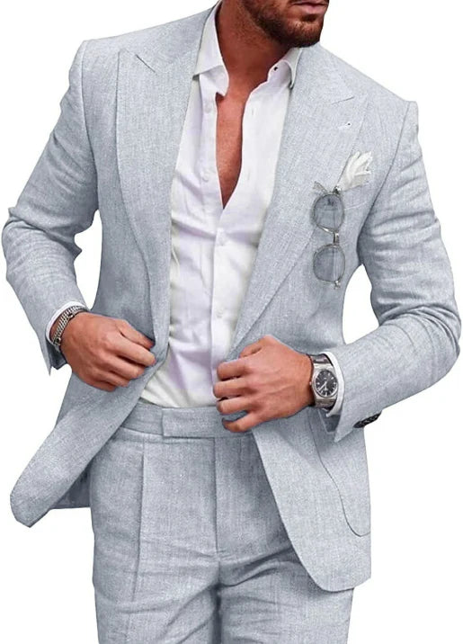 Men’s Formal Two-Piece Suit | Stylish