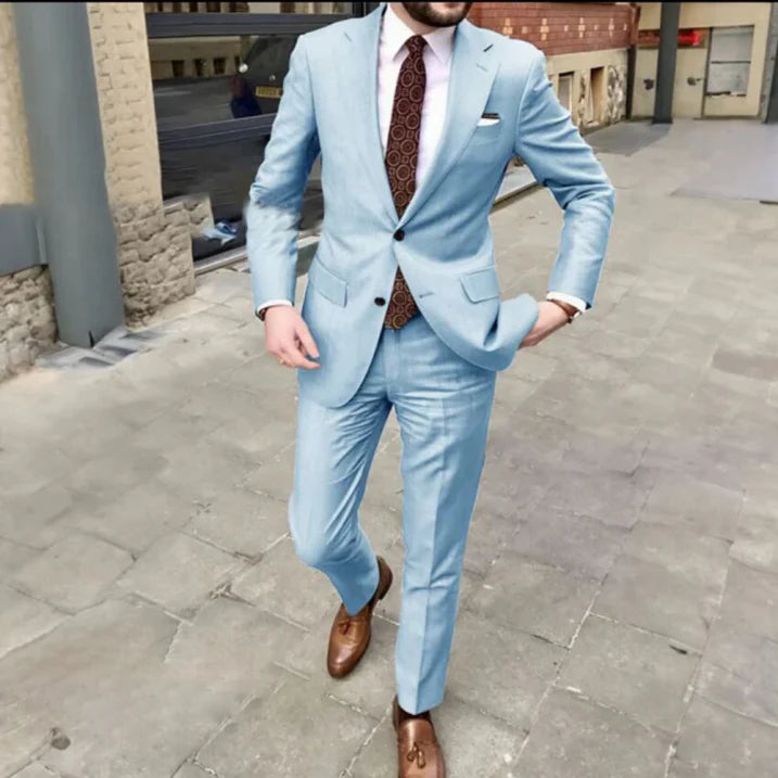 Men's Stylish Wedding Suit, 2-Piece