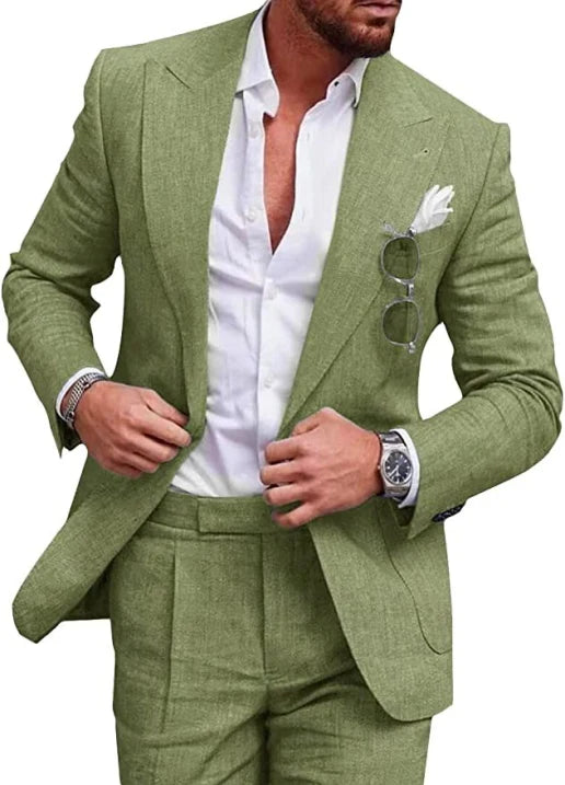 Men’s Formal Two-Piece Suit | Stylish