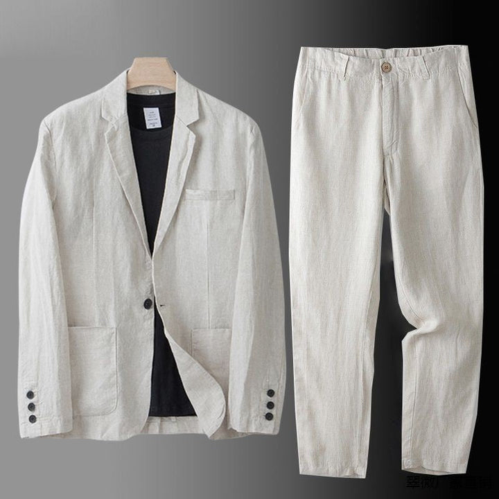 Classic Men's Wedding Suit, Light Fabric