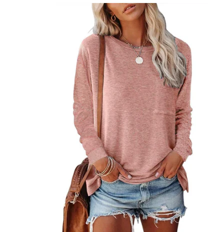 Women’s Casual Loose Sweatshirt | Round Neck