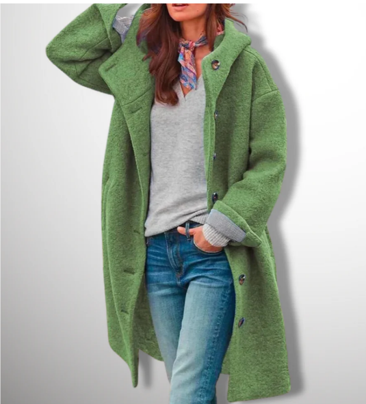 Manteau d'hiver chaud et élégant pour femme | Élégant