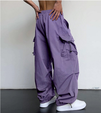 Men's Baggy Multi-Pocket Pants | Wide Leg