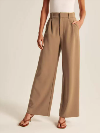 Women’s Stylish High-Waisted Pants | Wide Leg