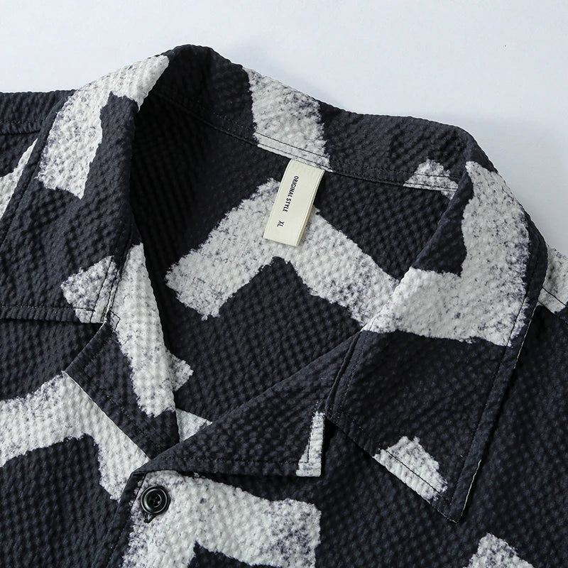 Miguel™ | Geometric Casual Shirt