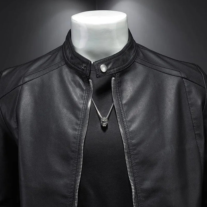 Ethan | Autumn Leather Jacket Cairns Closet