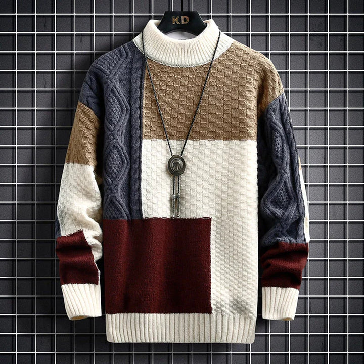 Julian™ - Color Block Knitted Sweater