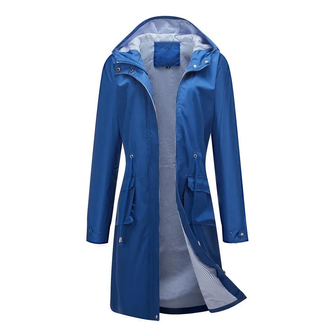 Manteau de pluie coupe-vent pour femme | Élégant