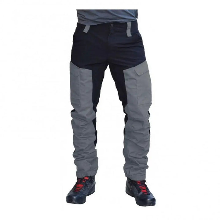 Men's Durable Outdoor Cargo Pants, Waterproof