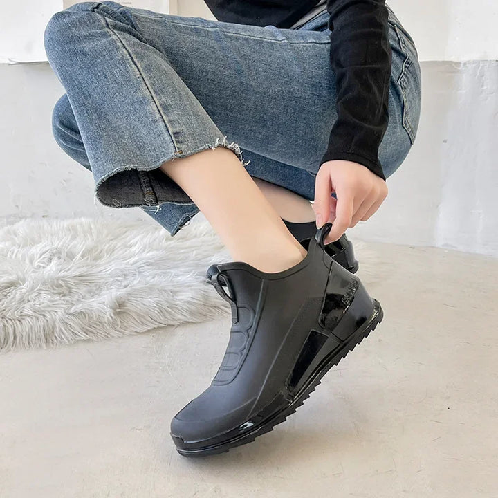 Women’s Slip-On Waterproof Boots | Rubber