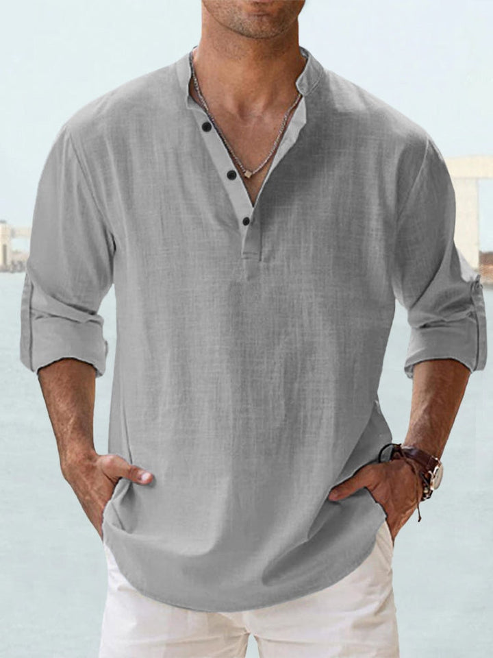 RUBEN | CASUAL LINEN SHIRT Cairns Closet