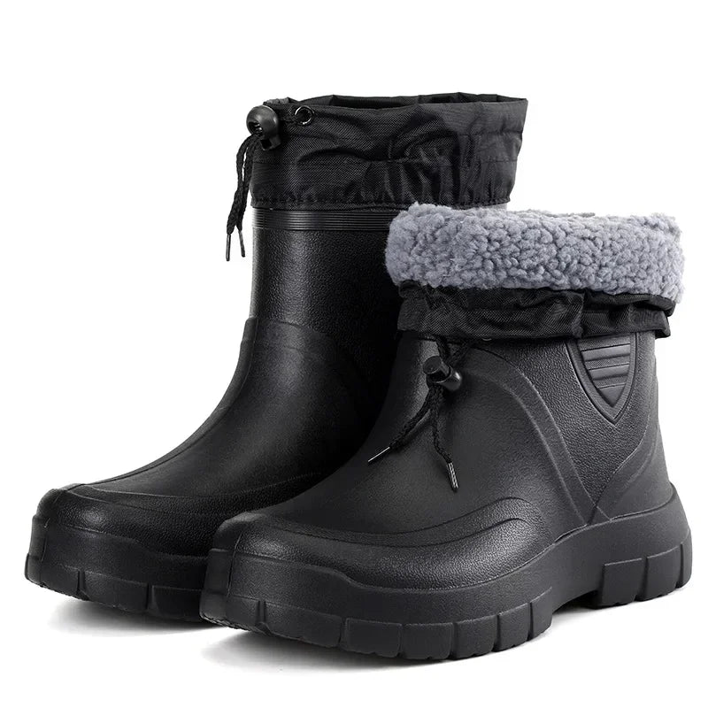 Men's Insulated Waterproof Boots | Black