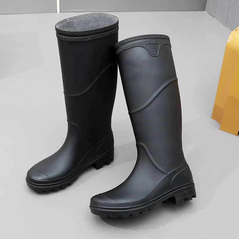 Men's Durable Waterproof Boots | Black