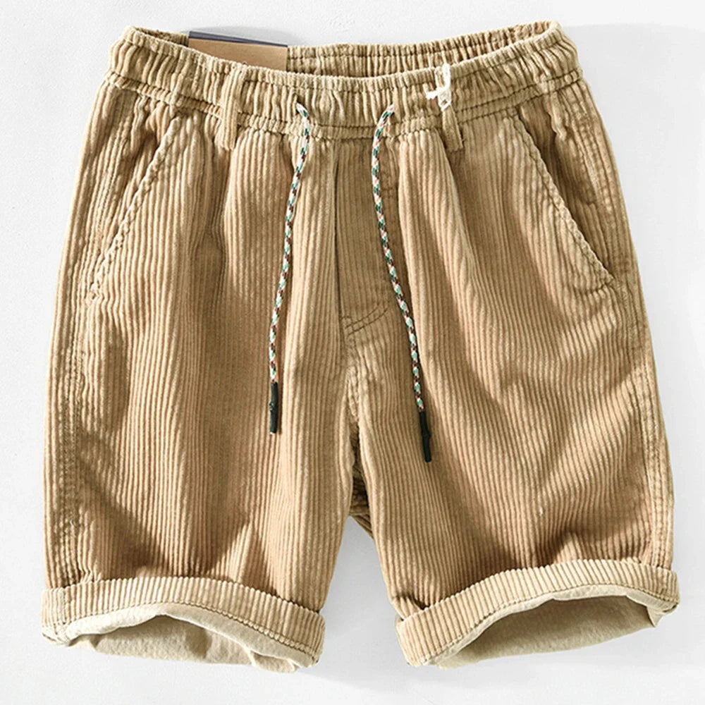 Men's Retro Corduroy Shorts Cairns Closet