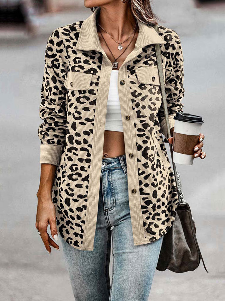 Leopard Print Jacket CC103