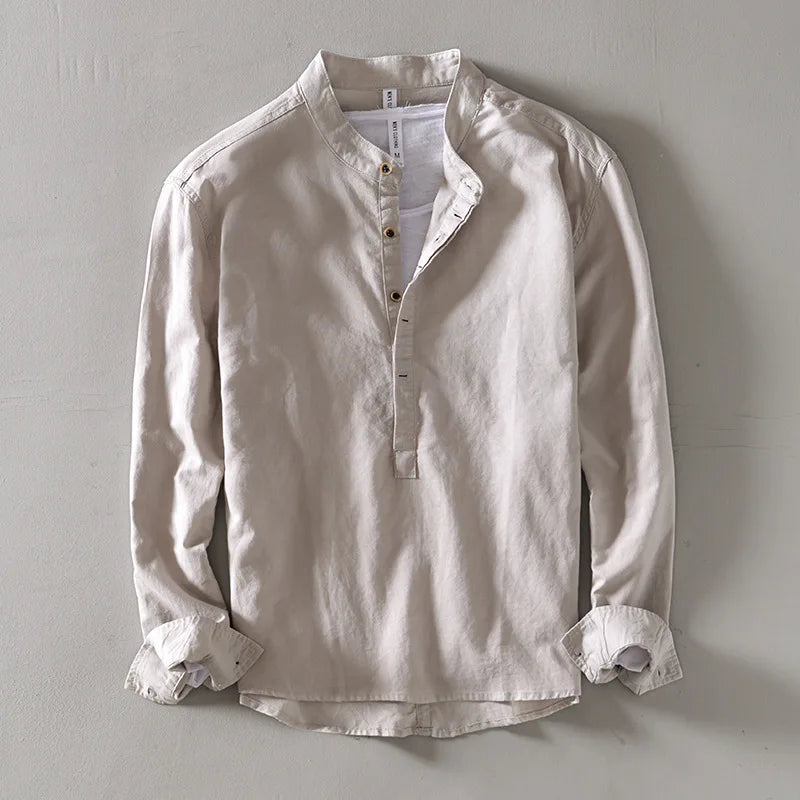 URBAN NATURALS LINEN SHIRT Cairns Closet