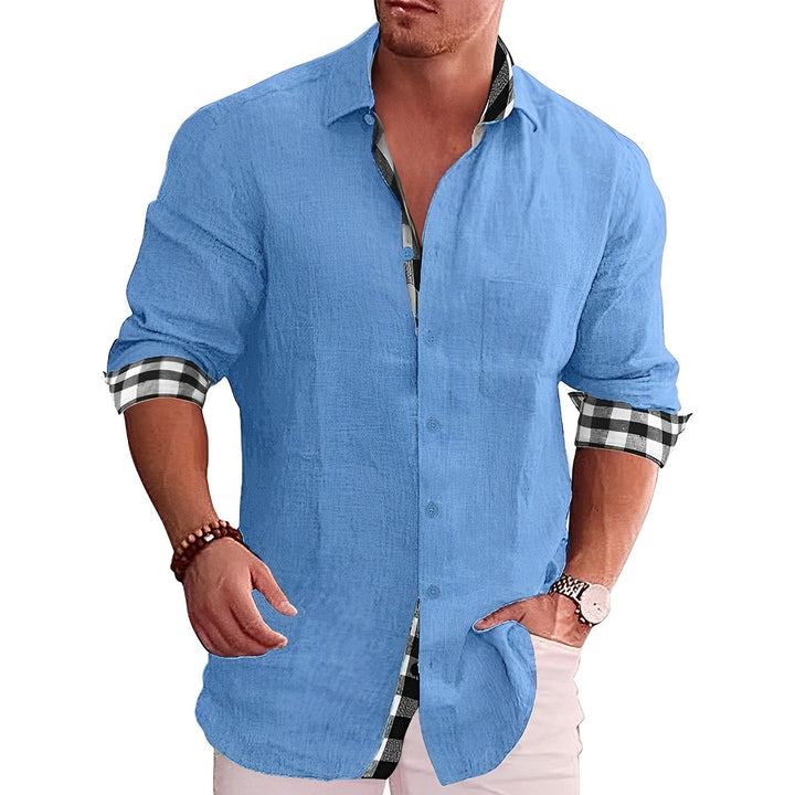 Shirts with checked lining in casual style - DONALD Cairns Closet