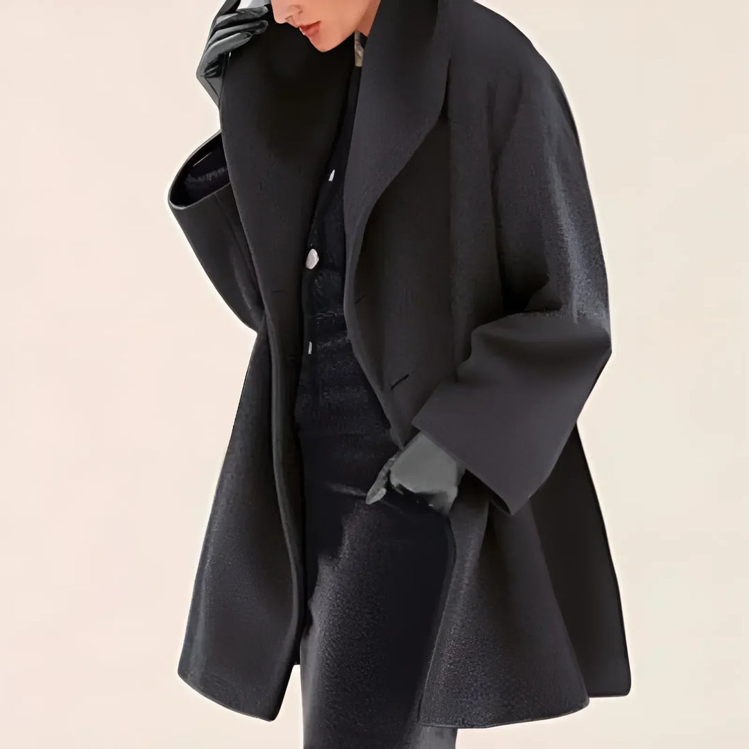 Manteau-tranchée classique d'hiver pour femme | Chaud